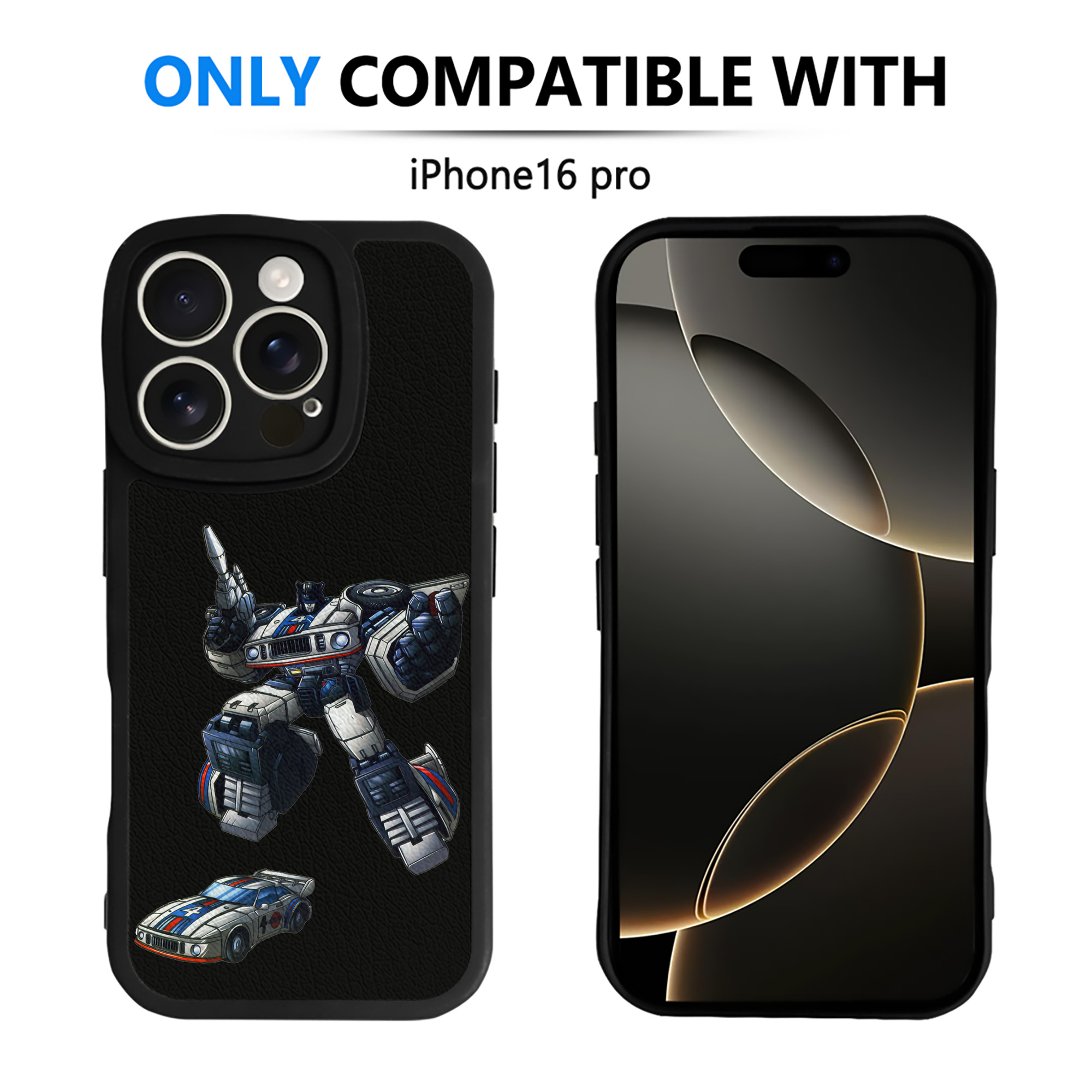 （画像用）  【iPhone 16シリーズ対応】シリコンスマホケース（レザー調） 材質：シリコン